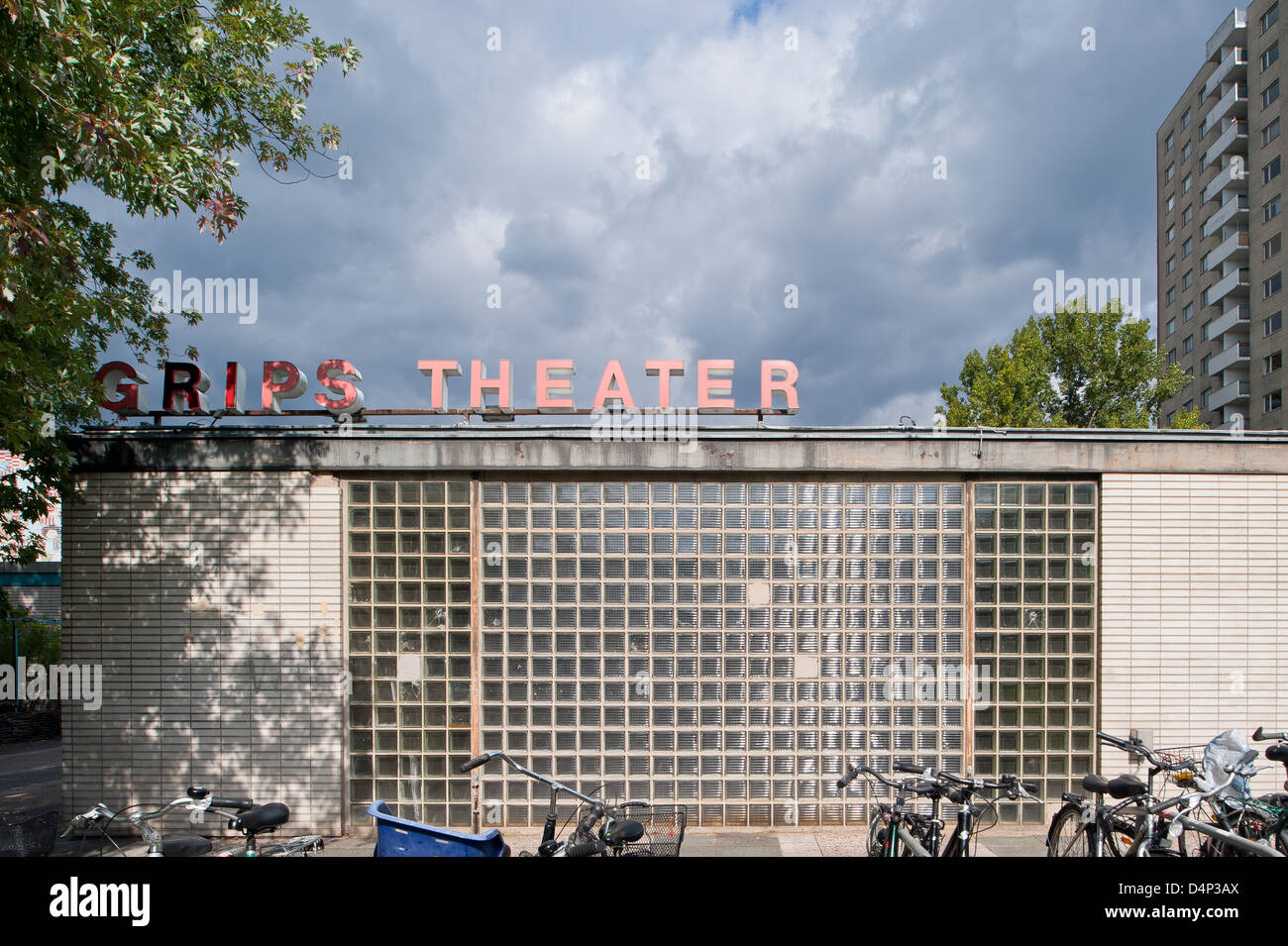 Berlin, Allemagne, les crossettes Theatre de Hansaviertel Banque D'Images