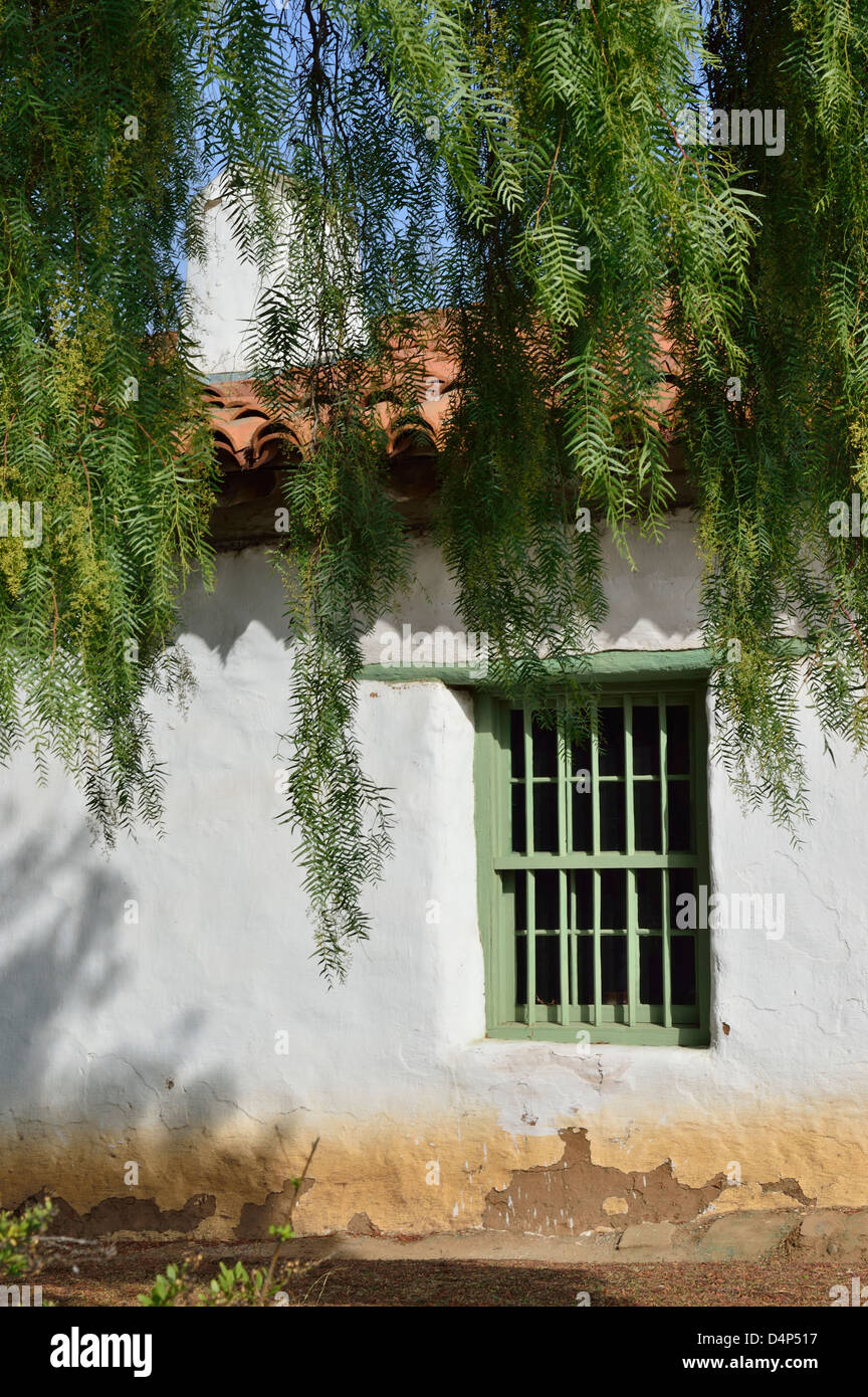 Old Town San Diego State Historic Park fenêtre musée Banque D'Images