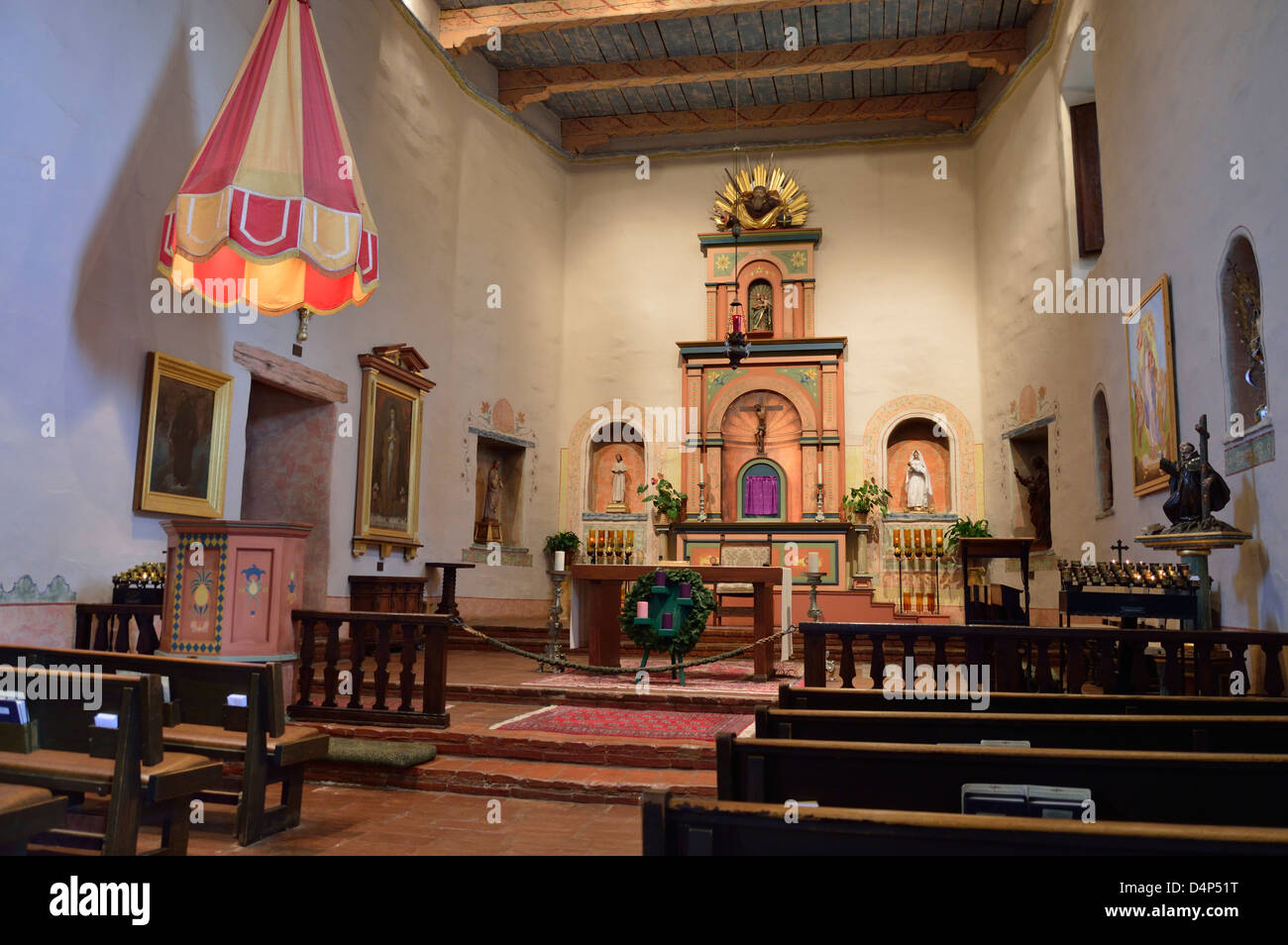 Changer de mission San Diego de Alcalá, église catholique, San Diego, Californie Banque D'Images