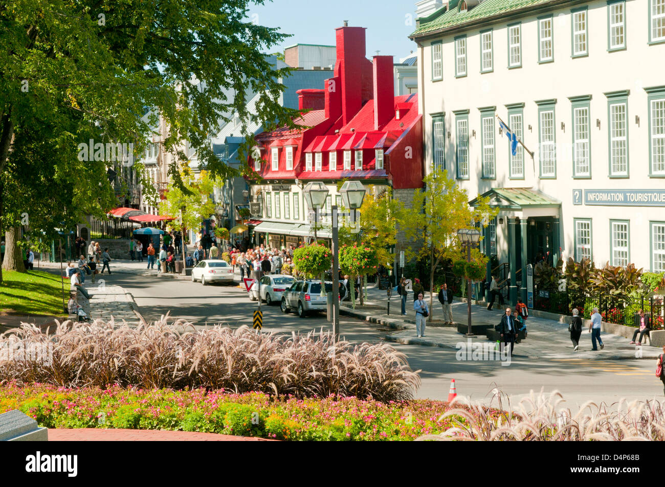Rue du Tresor, le Vieux Québec, ville de Québec, Québec, Canada Banque D'Images