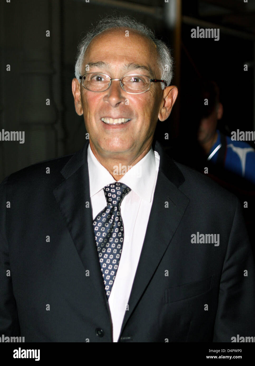 Jorge Guillermo arrive pour le mariage de Bernardo Guillermo et Eva Prinz-Valdes dans le Notre Dame Reine de Tous les Saints Church à New York, NY, 04 septembre 2009. Bernardo est le fils de la princesse Christina, la plus jeune sœur de la Reine Beatrix des Pays-Bas. Bernardo et Eva vivent à New York. Photo : Patrick van Katwijk Banque D'Images