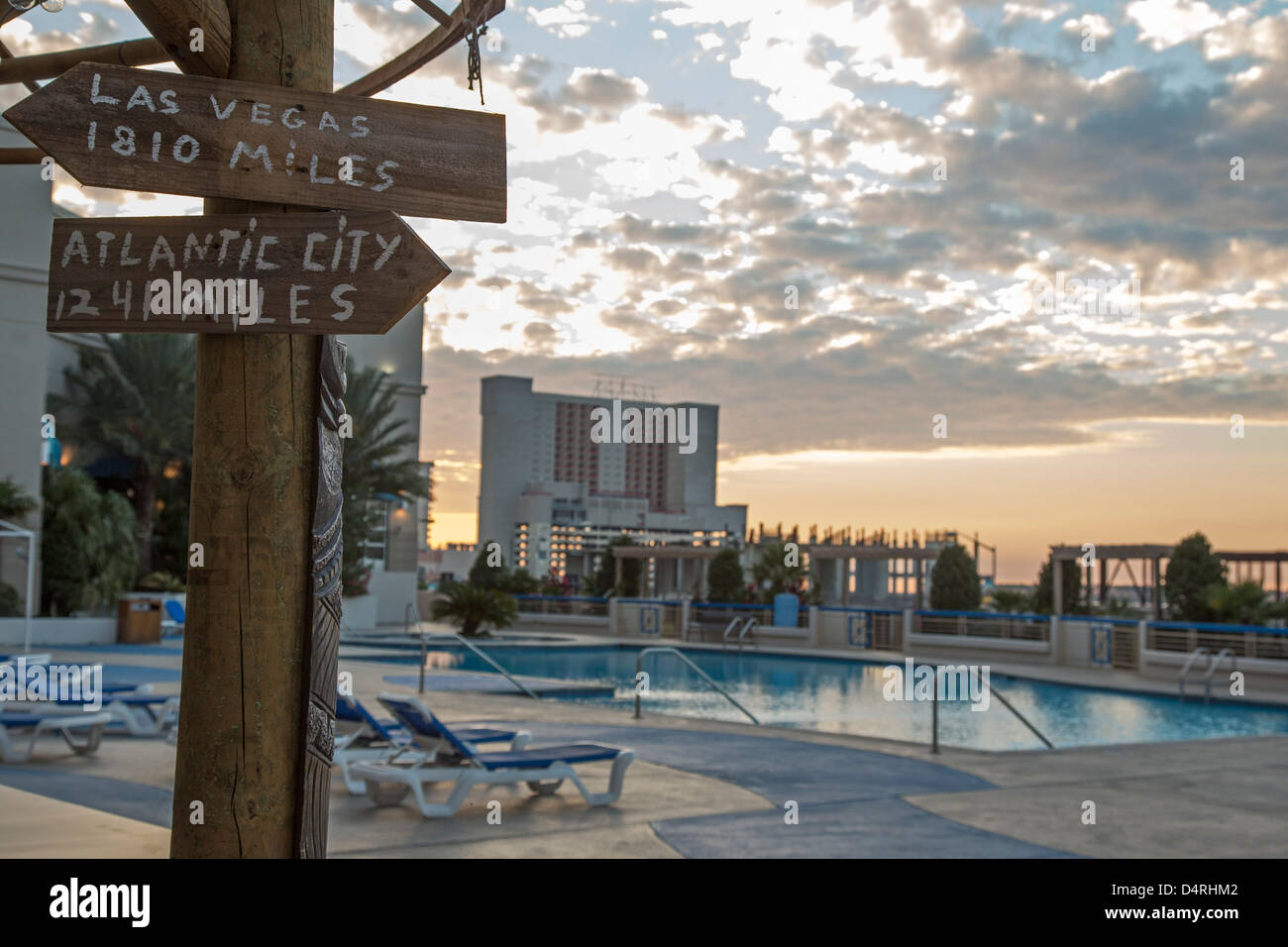 Biloxi (Mississippi) - Le Grand Casino, l'un des plus d'une douzaine de casinos de Biloxi. Banque D'Images