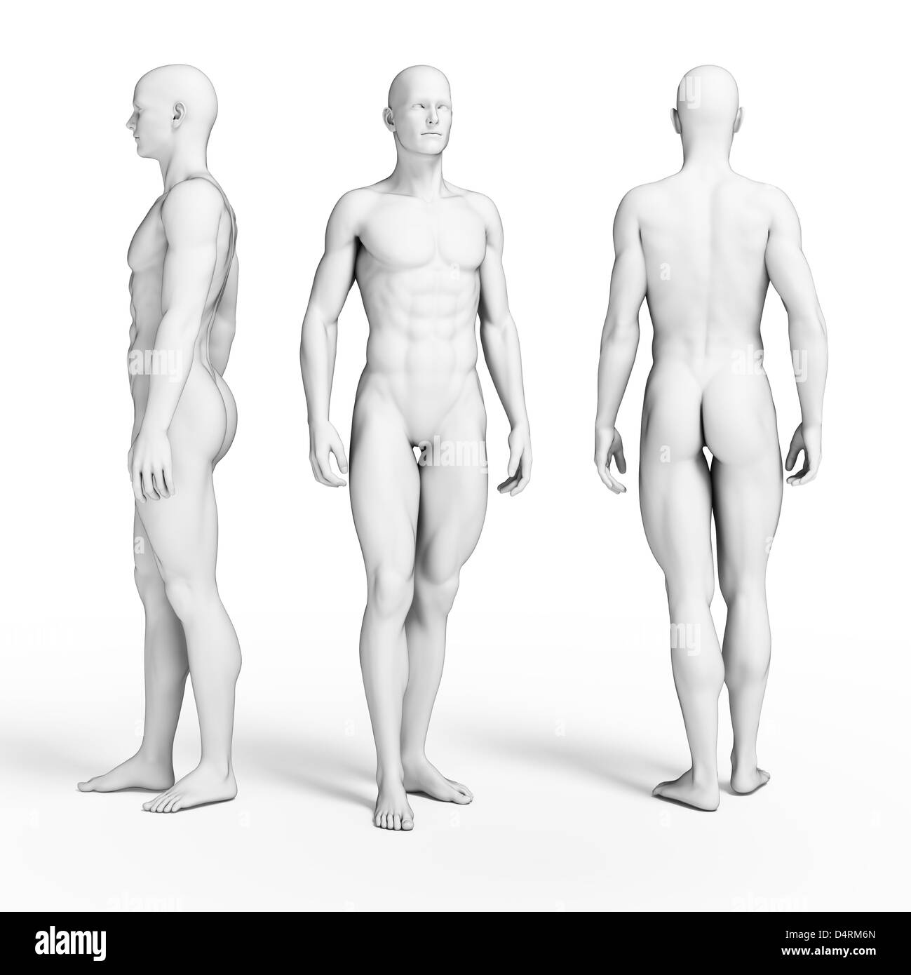 Gars de remise en forme Banque D'Images