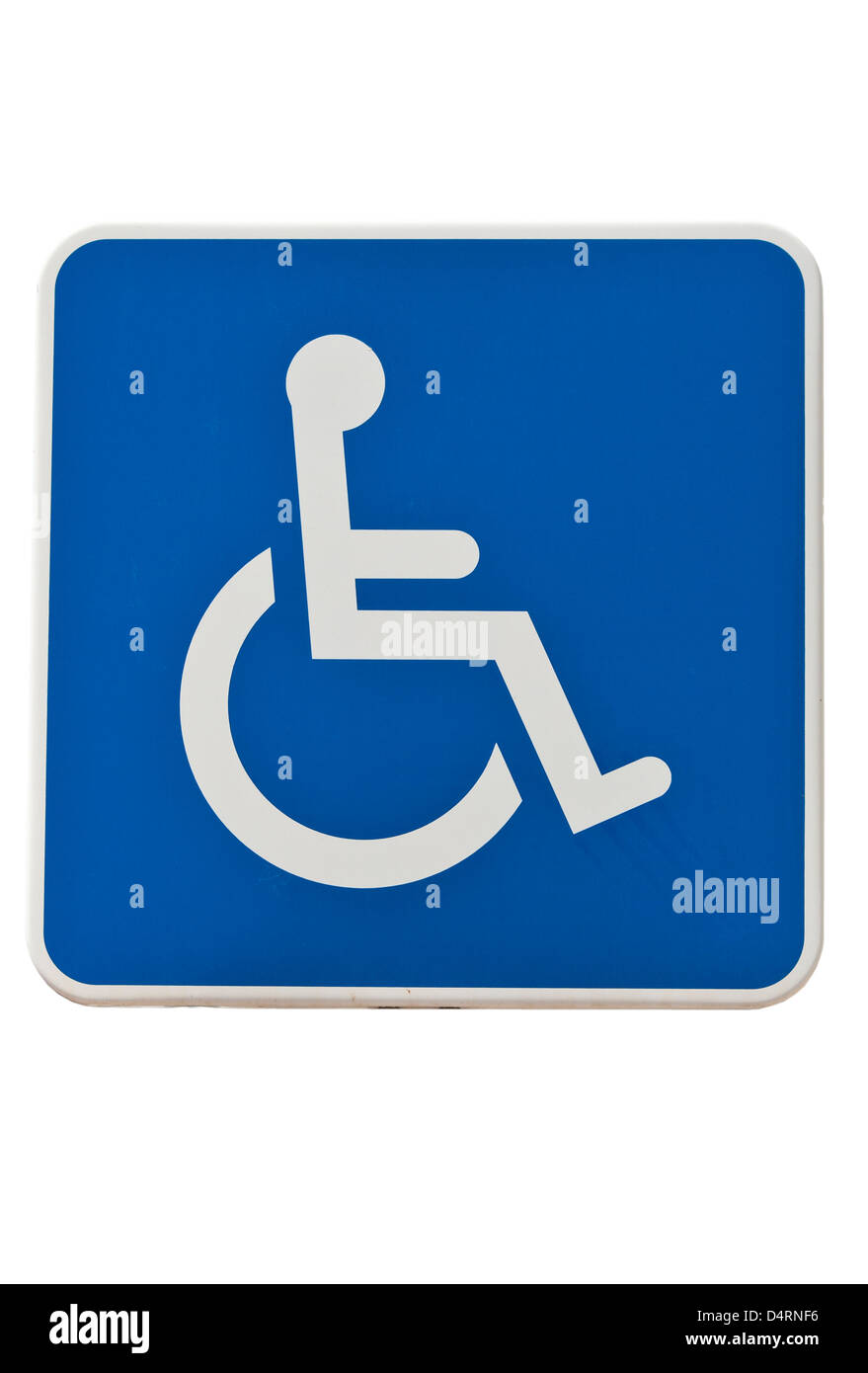 Mobilité Parking Sign Signalisation routière Espagnol Espagne Banque D'Images