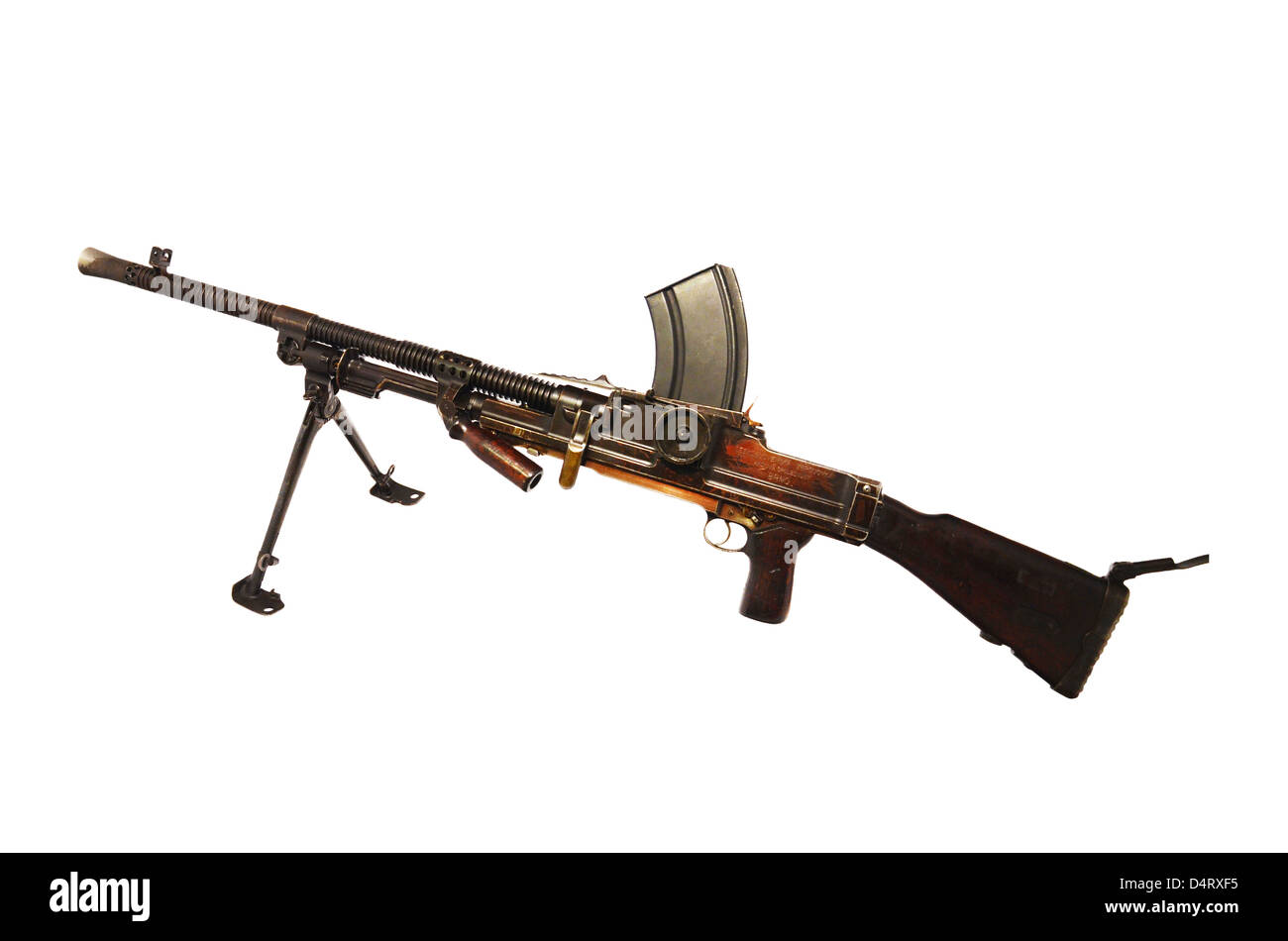 ZB vz tchécoslovaques. 26 light machine gun. La ZB vz. 26 influencé la conception de la mitrailleuse Bren. Banque D'Images