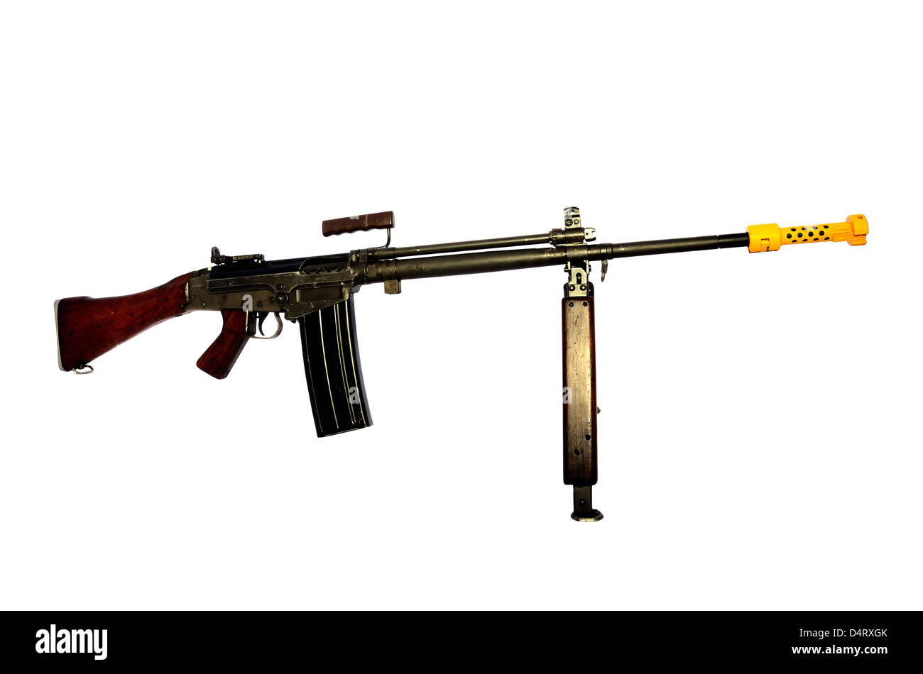 7,62 mm FN FAL L2A1 fusil automatique. Banque D'Images