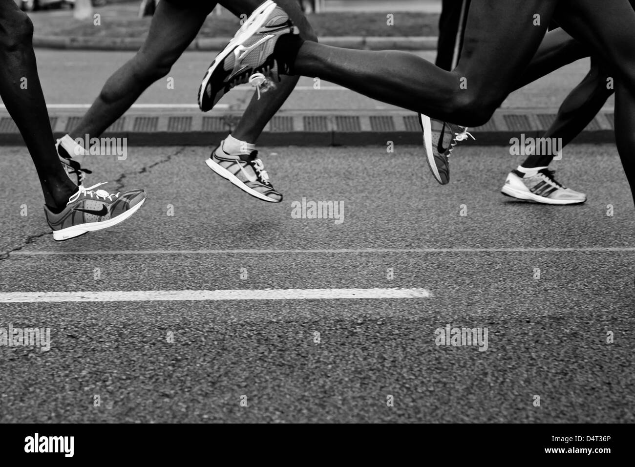 Marathon de Barcelone 2013 Banque D'Images