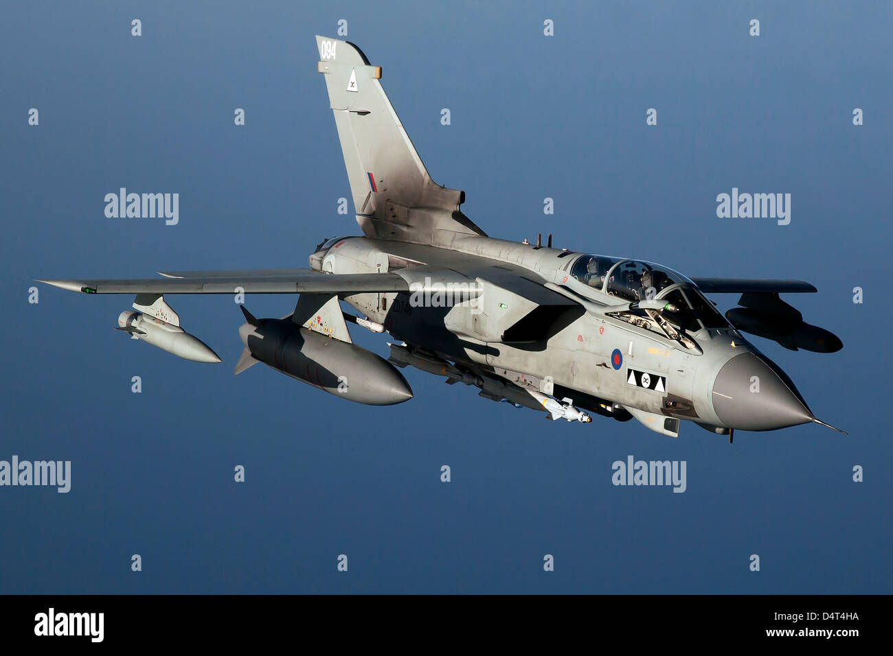 Un Panavia Tornado Gr4 de la Royal Air Force Banque D'Images