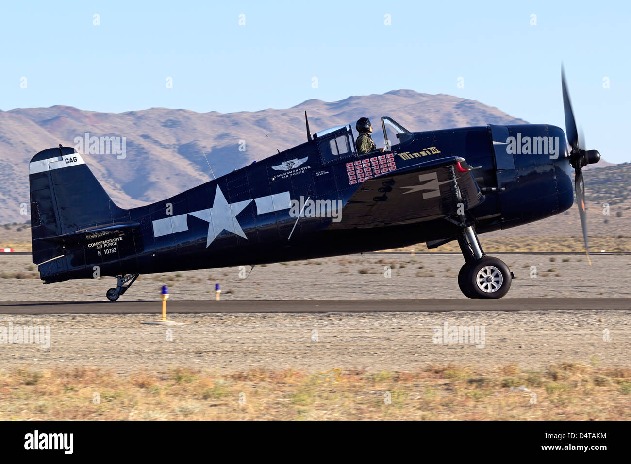 Grumman F6F Hellcat Banque D'Images