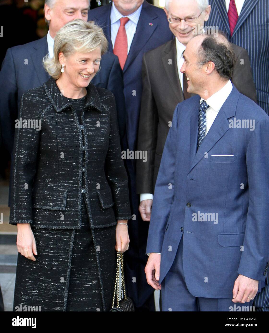 La Princesse Astrid et le Prince Lorenz assistent à la célébration annuelle de la King's fête au Palais de la nation, le bâtiment du Parlement à Bruxelles, Belgique, 15 novembre 2009. Photo : Patrick van Katwijk Banque D'Images