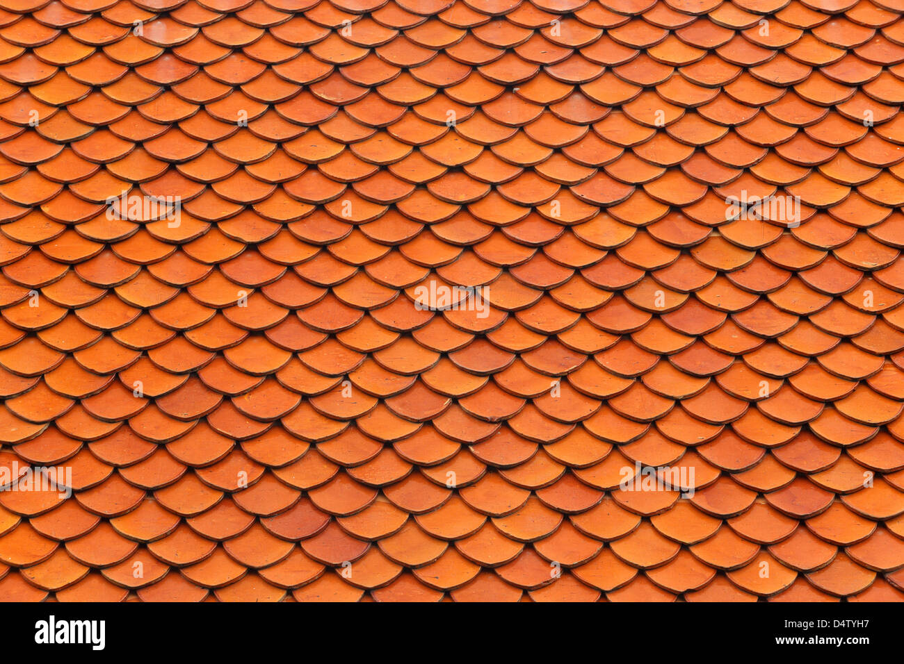 Tuiles temple thaï Banque D'Images