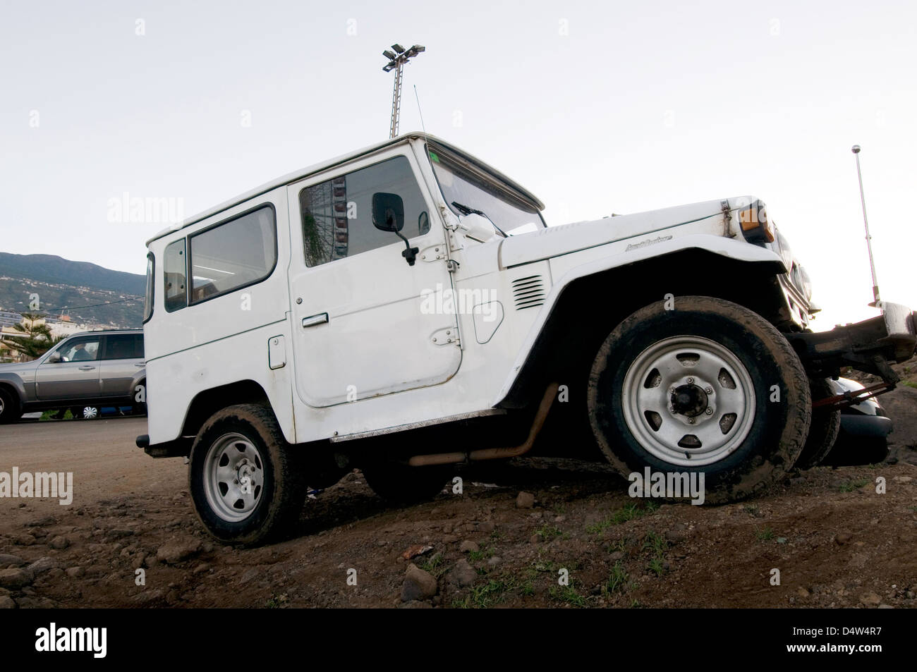 Toyota Land ruiser land crusier jeeps jeep 4X4 hors terrain 4*4 par quatre 4 Banque D'Images