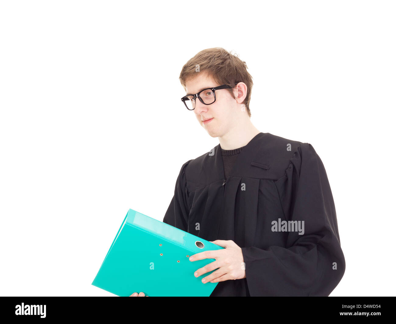 Avocat avec anneaux Banque D'Images