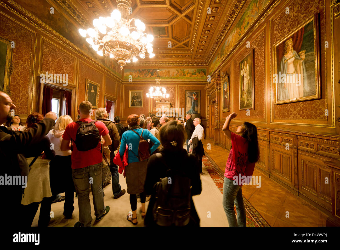 L'Opéra de Budapest en Hongrie. Banque D'Images