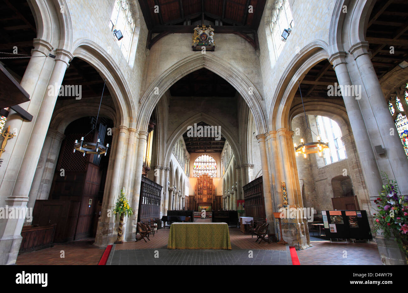 Le ministre de l'intérieur de King's Lynn, St Margaret's. Banque D'Images