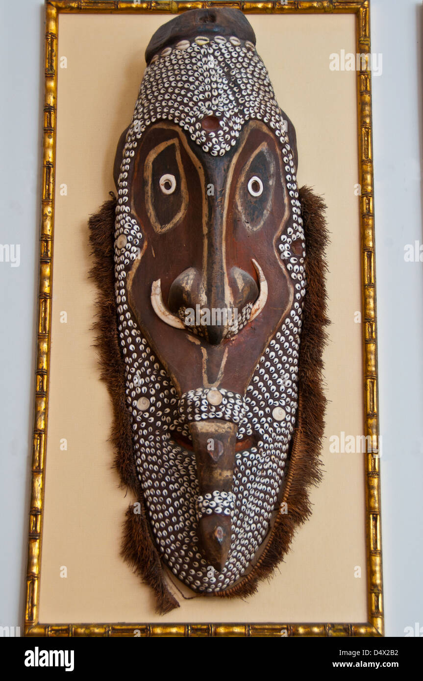 Masque des autochtones. Banque D'Images