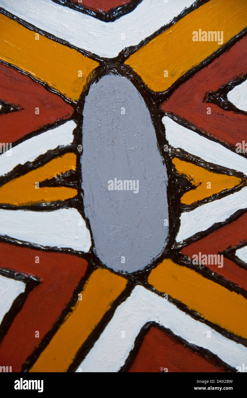 Art aborigène. Banque D'Images