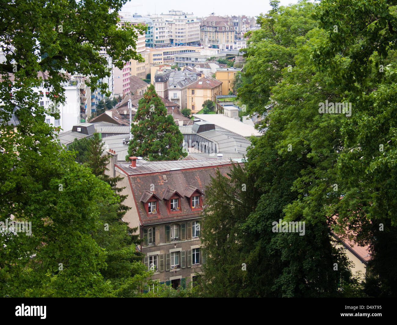 Lausanne, Vaud Suisse, Banque D'Images