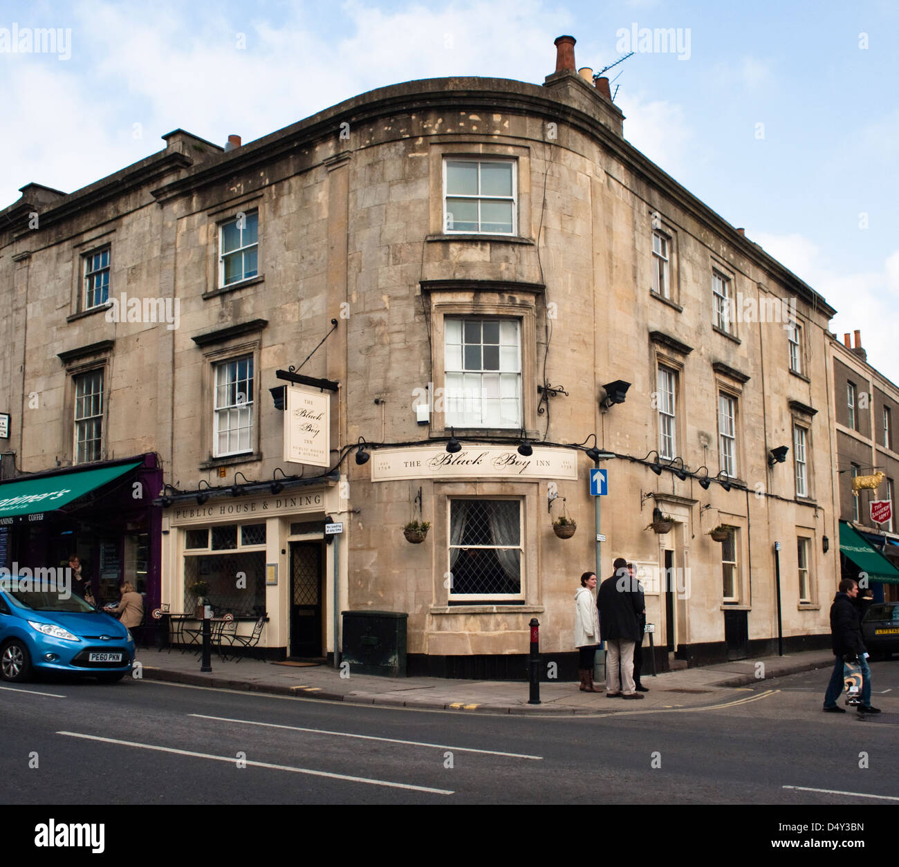 Le Black Boy Inn ou Pub, Garçon noir Hill Bristol Banque D'Images