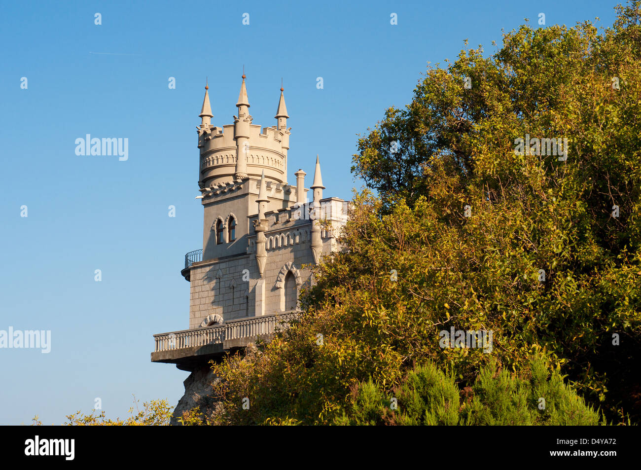 La Crimée, Ukraine - septembre 7, 2012 - le nid d'Hirondelle Banque D'Images