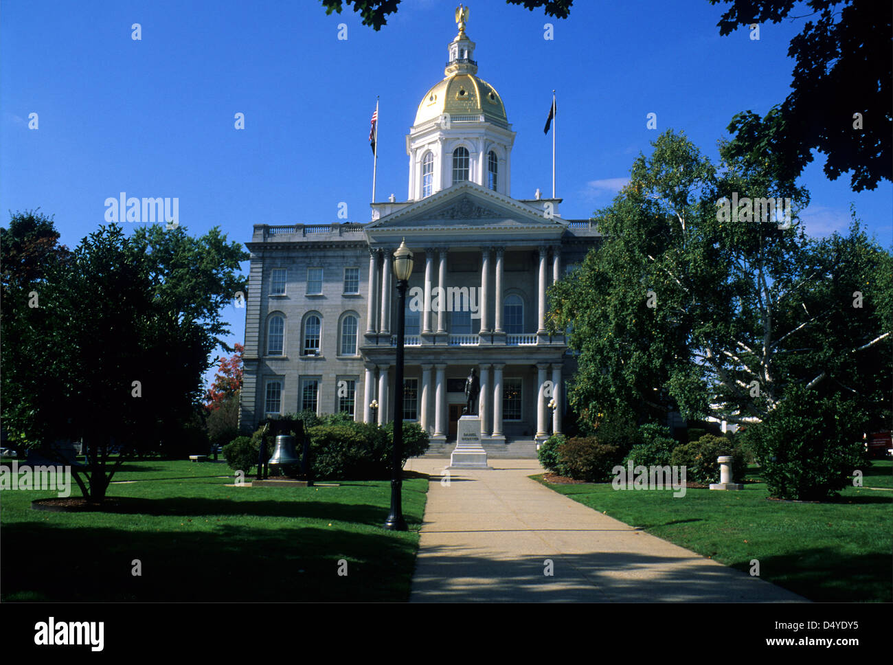 Elk281-1010 New Hampshire, Concord, NH State Capitol, State House, 1819 Banque D'Images