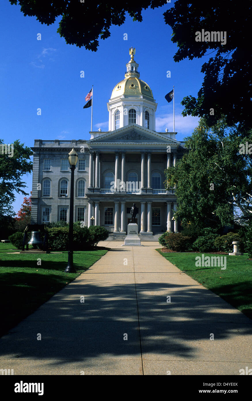 Elk281-1018v New Hampshire, Concord, NH State Capitol, State House, 1819 Banque D'Images