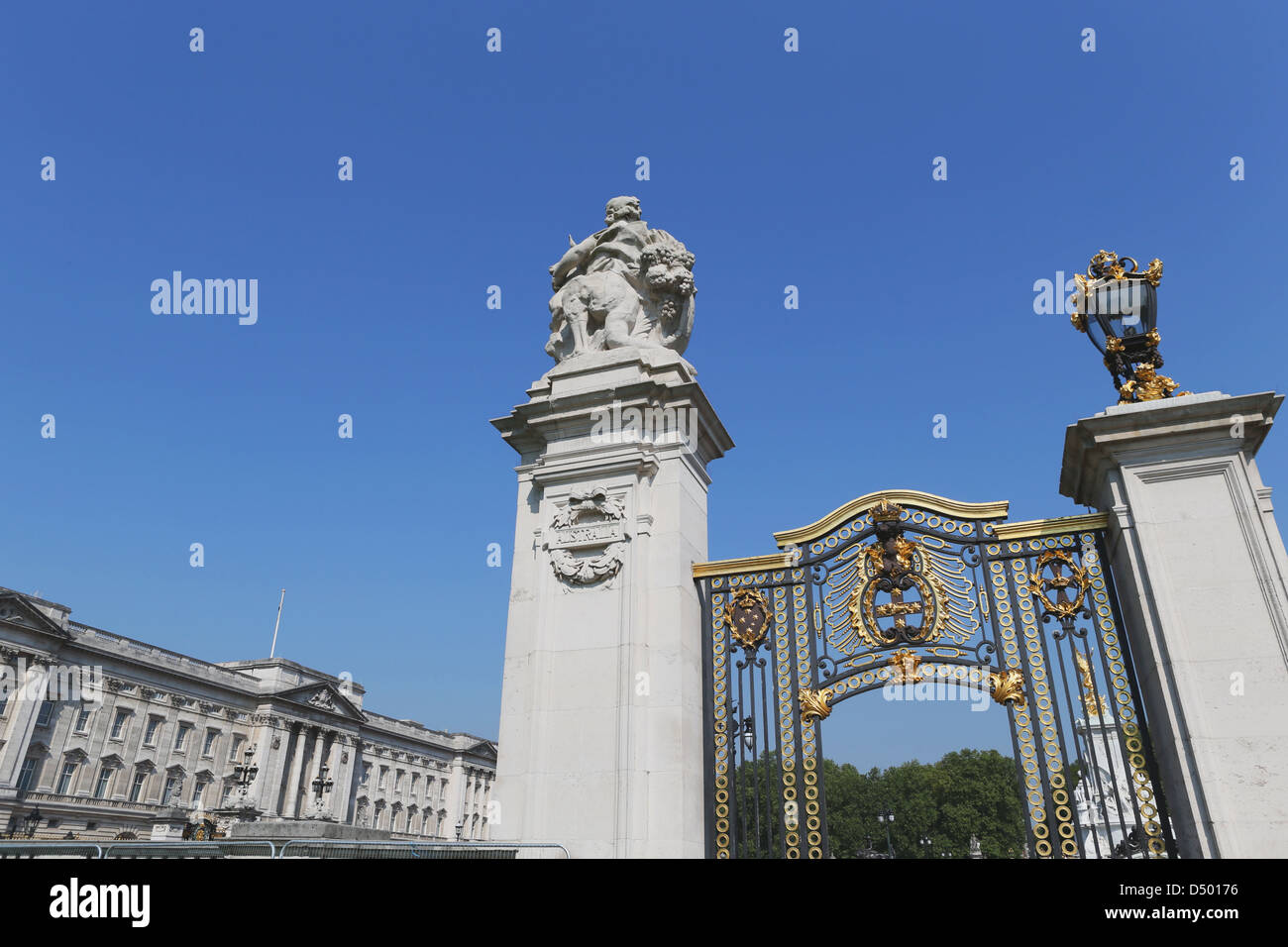 Le palais de Buckingham à Londres, Angleterre Banque D'Images