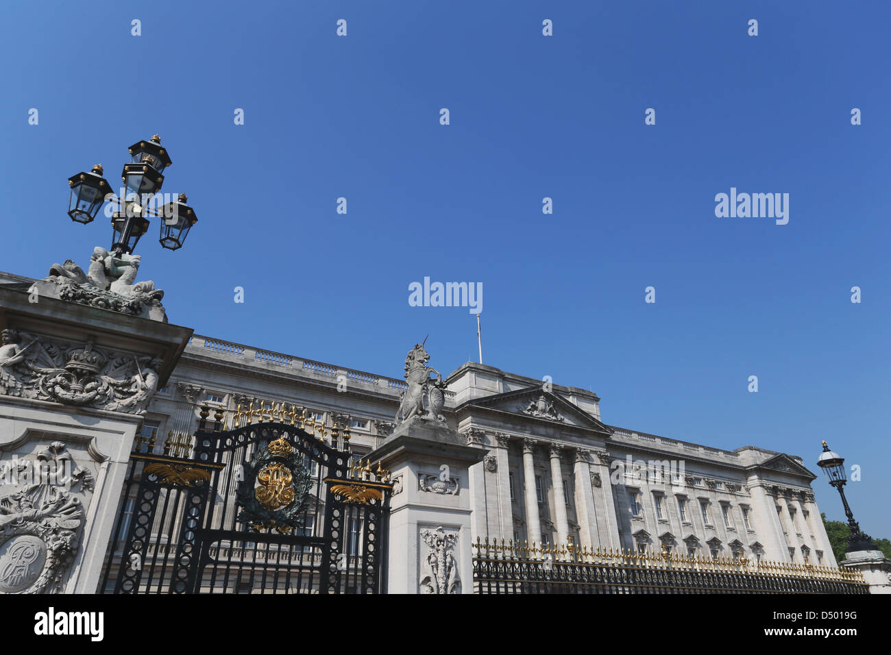 Le palais de Buckingham à Londres, Angleterre Banque D'Images