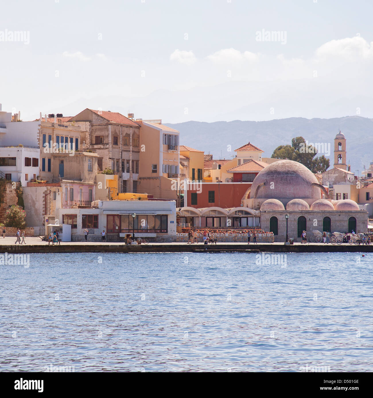 Une ancienne mosquée situé dans Chania sur l'île grecque de Crète. Banque D'Images