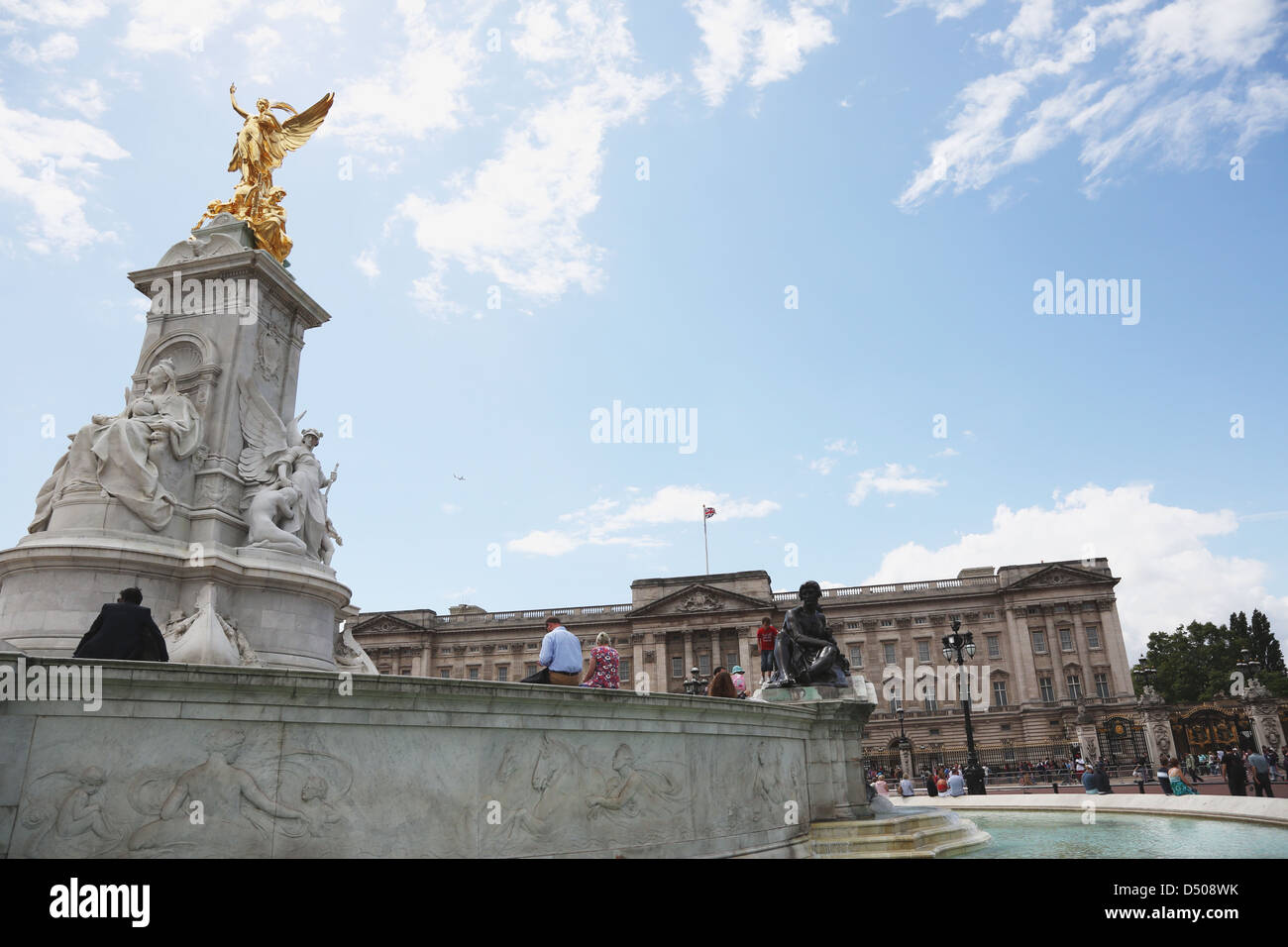 Le palais de Buckingham à Londres, Angleterre Banque D'Images