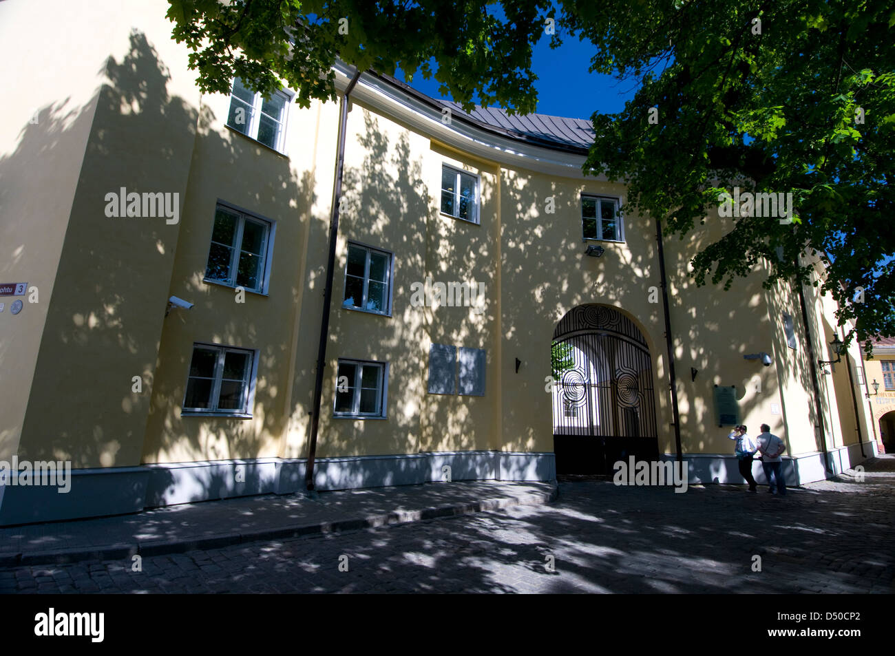 Stencock House est le siège du Gouvernement et de la Chancellerie d'État de la République d'Estonie à Tallinn, dans les États baltes Banque D'Images