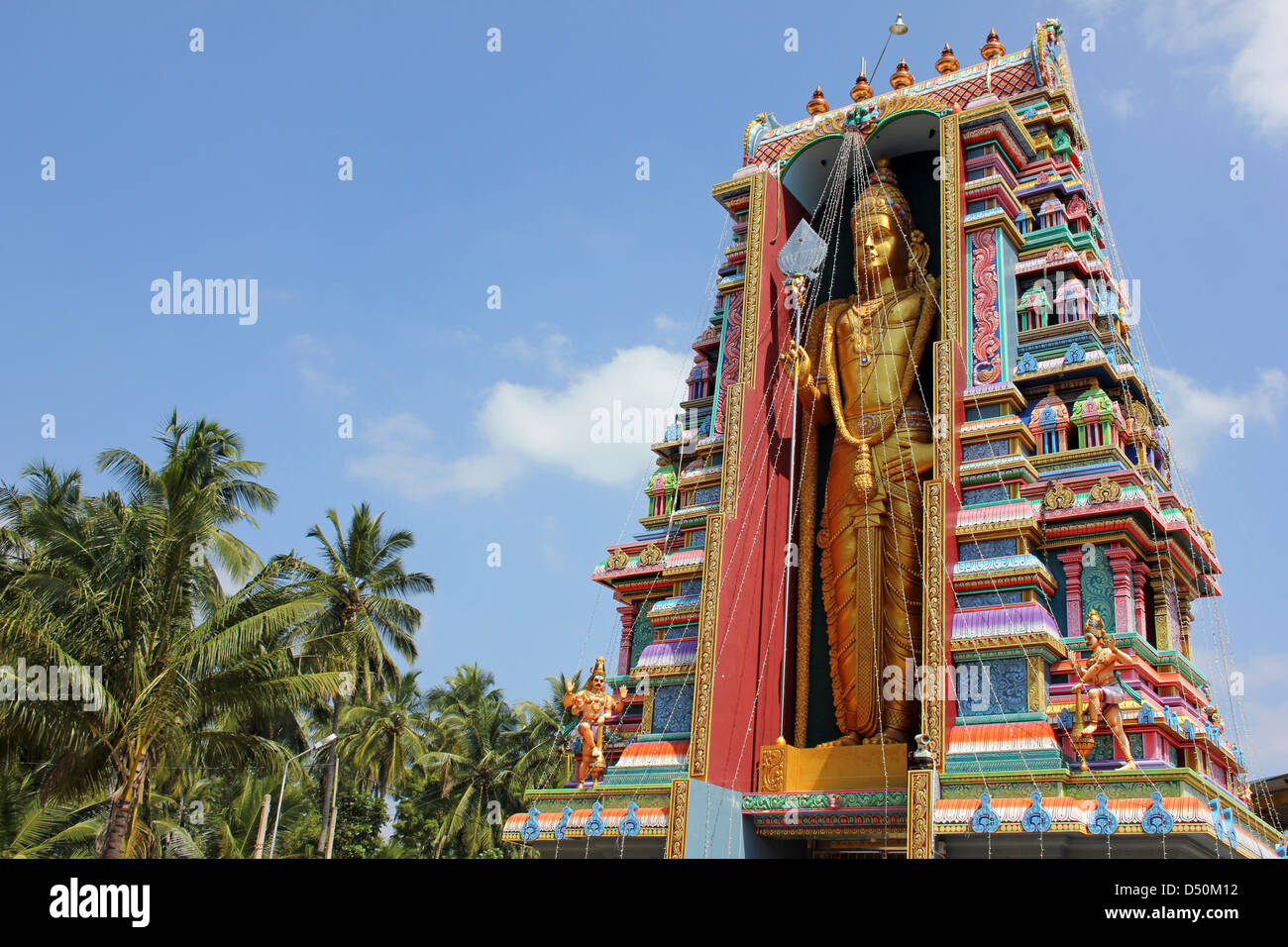 Le temple hindou Sri Lanka, Munneswaram Banque D'Images