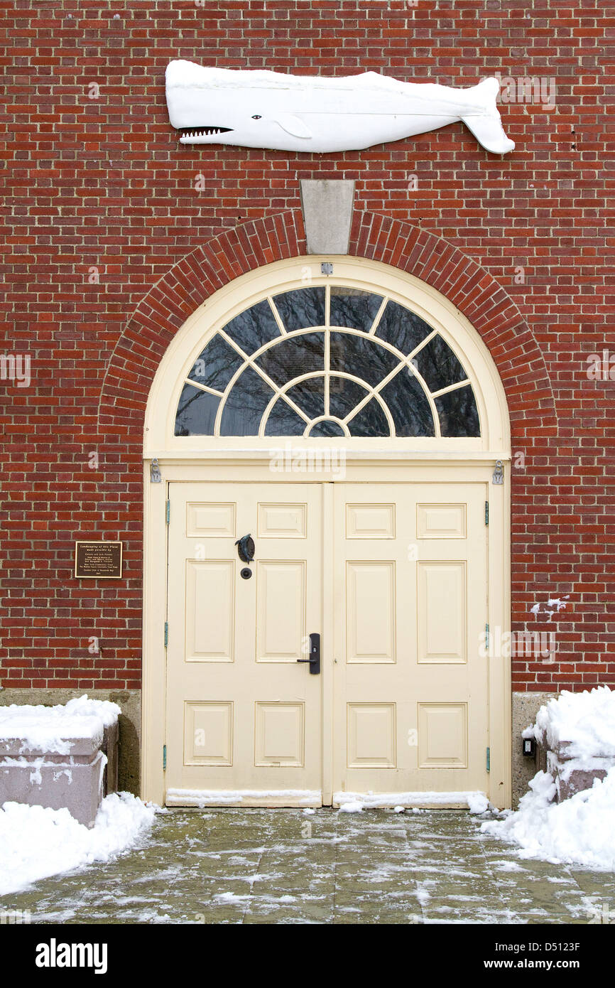 New Bedford Whaling Museum, New Bedford Massachusetts. Banque D'Images