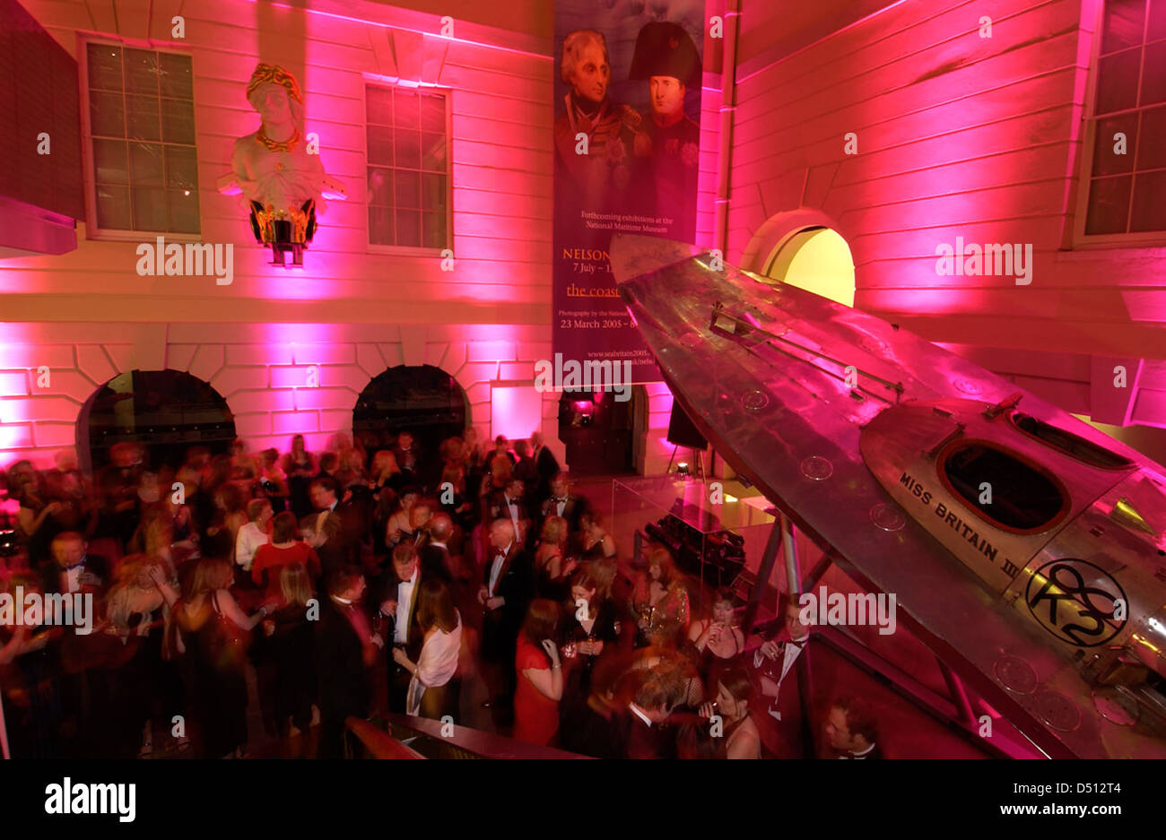 Une photographie du Musée maritime national, mettant en valeur sa collection et son patrimoine maritime, qui met en lumière l’histoire de la navigation et de l’exploration navale. Banque D'Images