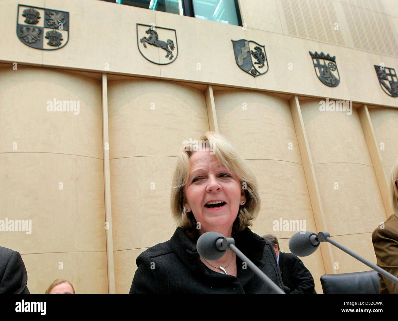 L'état fédéral de Rhénanie du NordWestphalie est premier ministre et