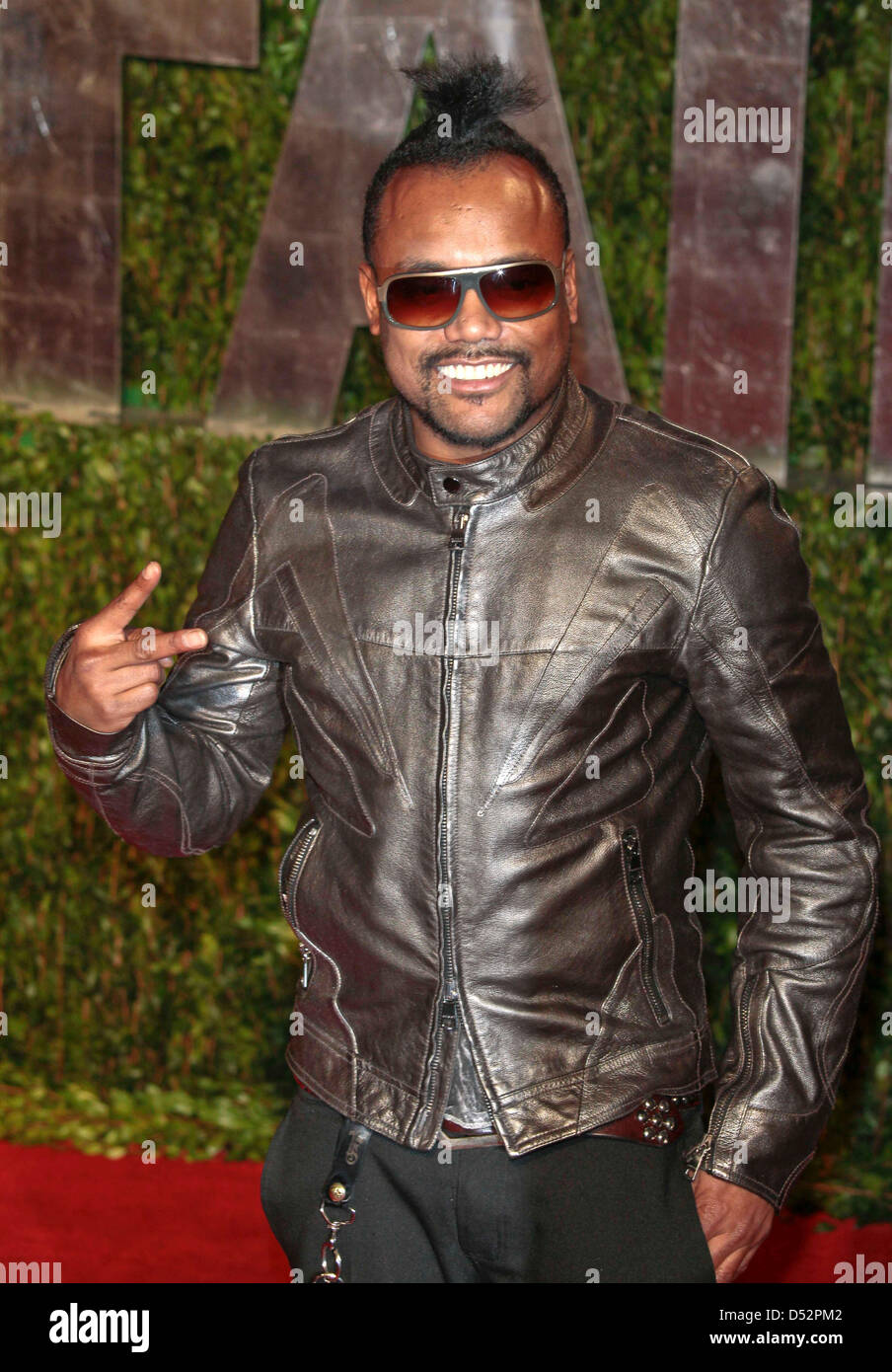Musicien apl.de.AP du groupe 'The Black Eyed Peas' arrive à la Vanity ...
