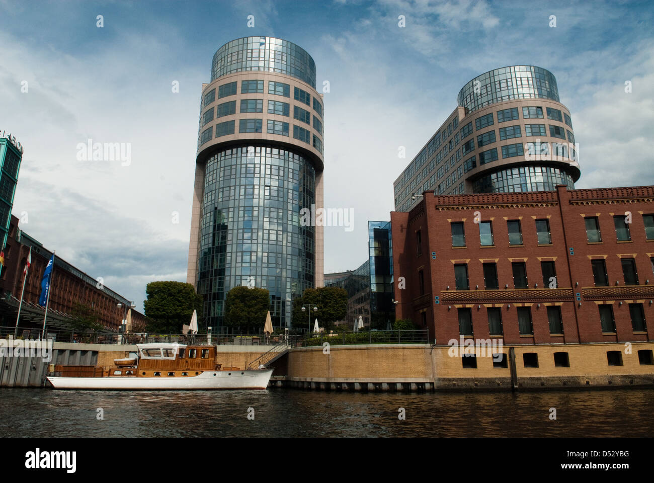 La rivière Spree, Berlin, Allemagne Banque D'Images