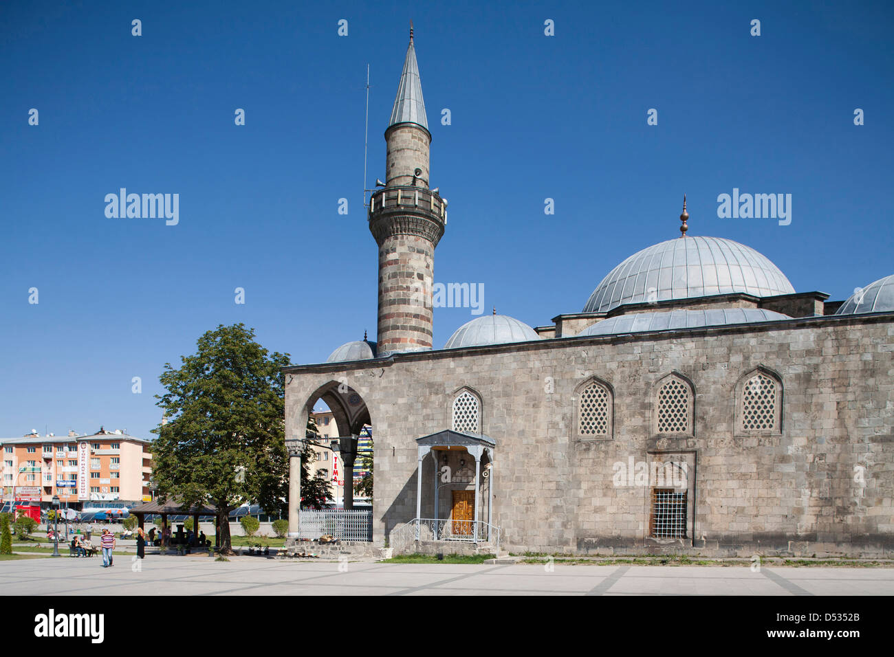 Lala mustafa pasa camii ou lalapasa camii, ville d'Erzurum, l'Anatolie orientale, la Turquie, l'Asie Banque D'Images