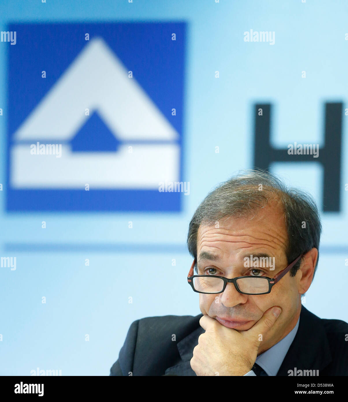 Düsseldorf, Allemagne, Fernandez Verdes, chef de la direction de groupe Hochtief Construction Essen Banque D'Images