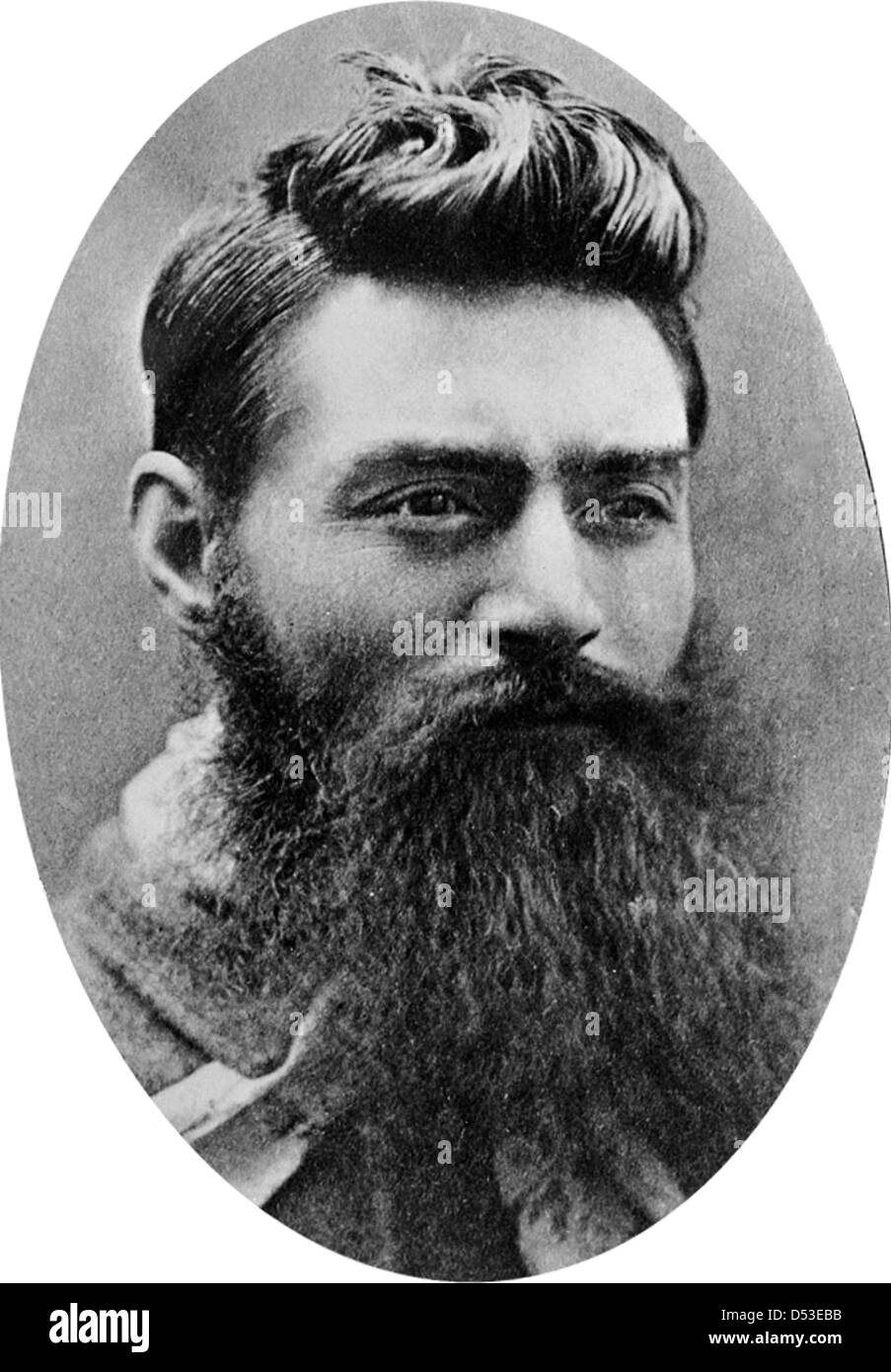 NED KELLY (1854/5-1880) Irish-Australian bushranger le jour avant son exécution Banque D'Images