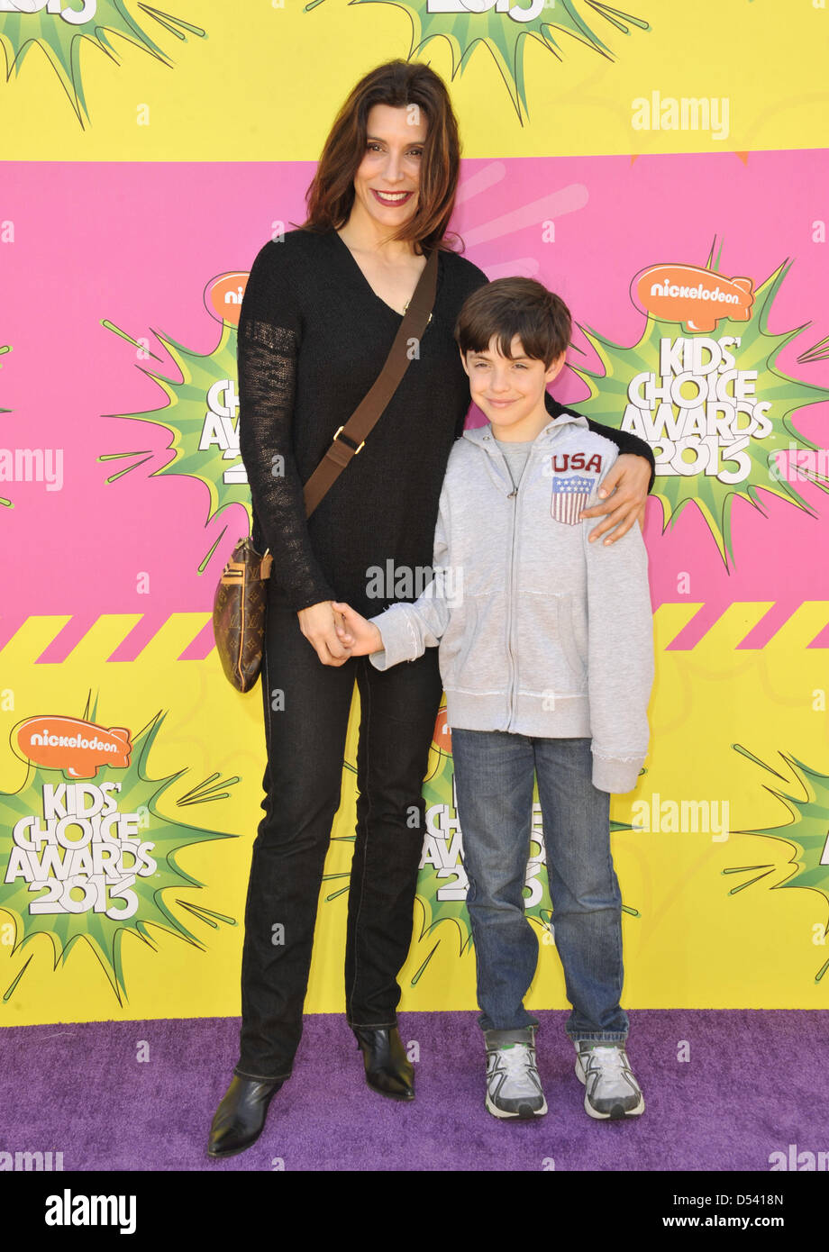 Los Angeles, USA. 23 mars, 2013.assistant à la 26e Assemblée annuelle du Nickelodeon Kids' Choice Awards tenue à l'USC Galen Center de Los Angeles, Californie le 23 mars 2013. Crédit Image : 2013(Photo : D. Long/Globe Photos/ZUMAPRESS.com/Alamy Live News) Banque D'Images