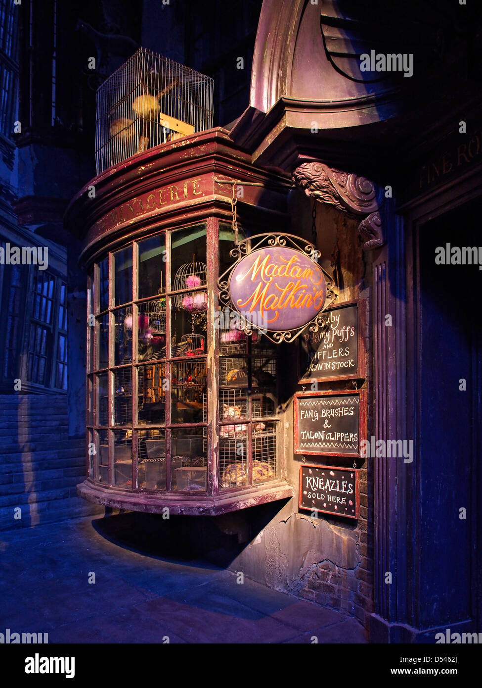 Le chemin de traverse Harry Potter Warner Brothers tour Banque D'Images