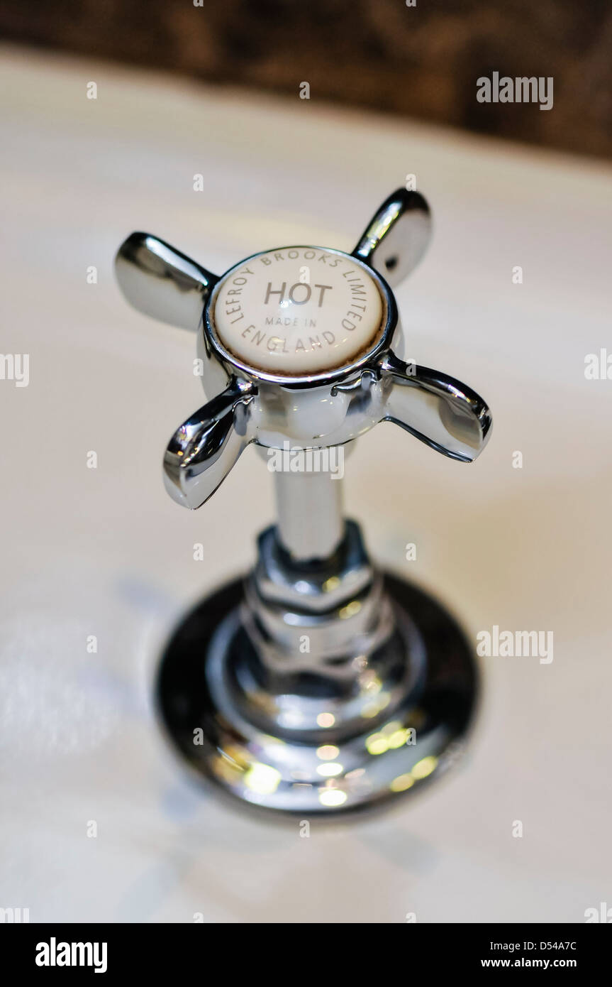 Lefroy Brooks La Chapelle raccord robinet chaude Banque D'Images