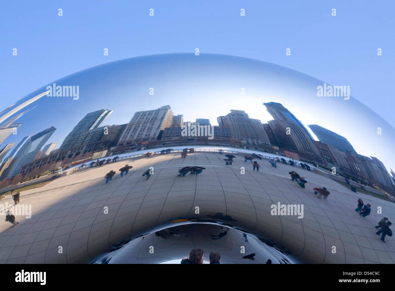 Le Bean, Chicago Banque D'Images