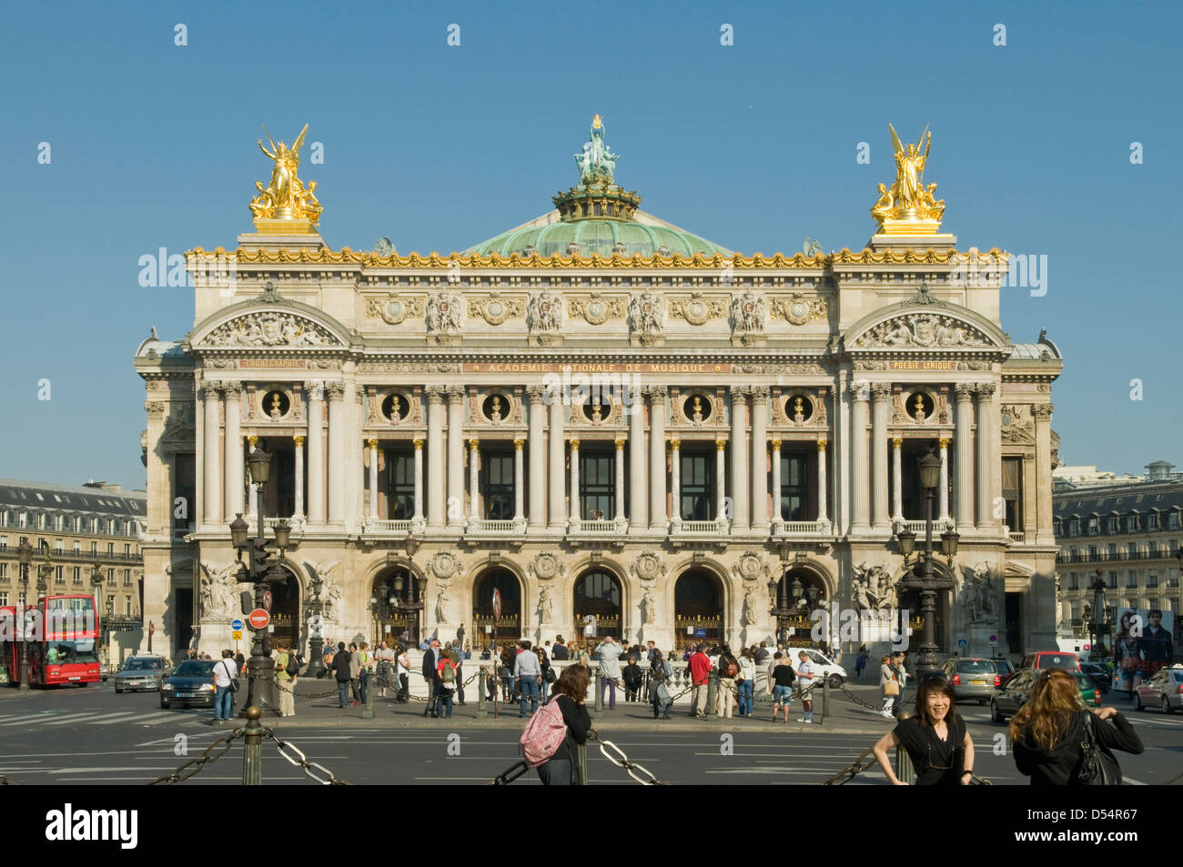 L'Opéra Garnier, Paris, France Banque D'Images