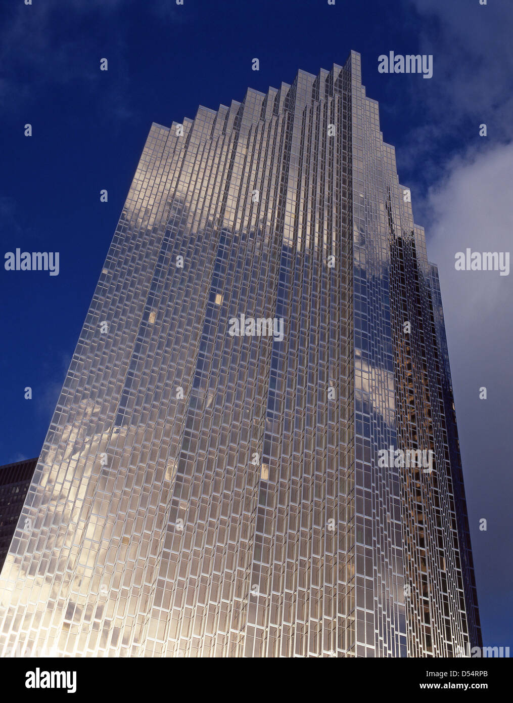 Gratte-ciel moderne au centre-ville de Quartier Financier, Toronto, Ontario, Canada Province Banque D'Images