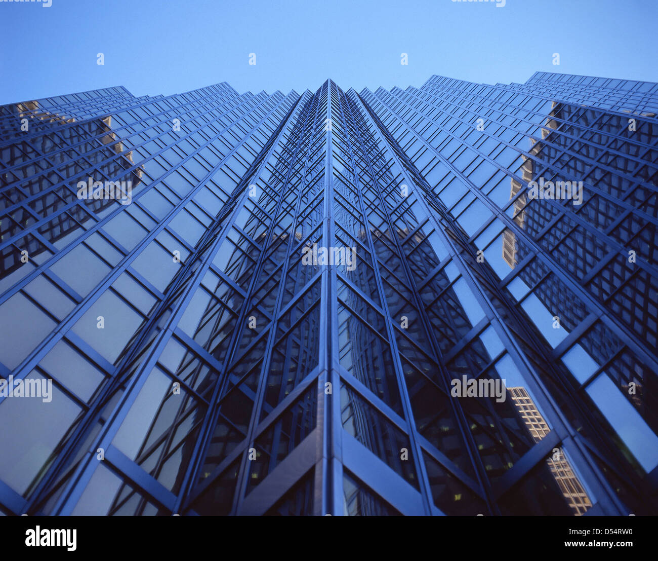 Gratte-ciel moderne dans quartier financier, Toronto, Ontario, Canada Province Banque D'Images