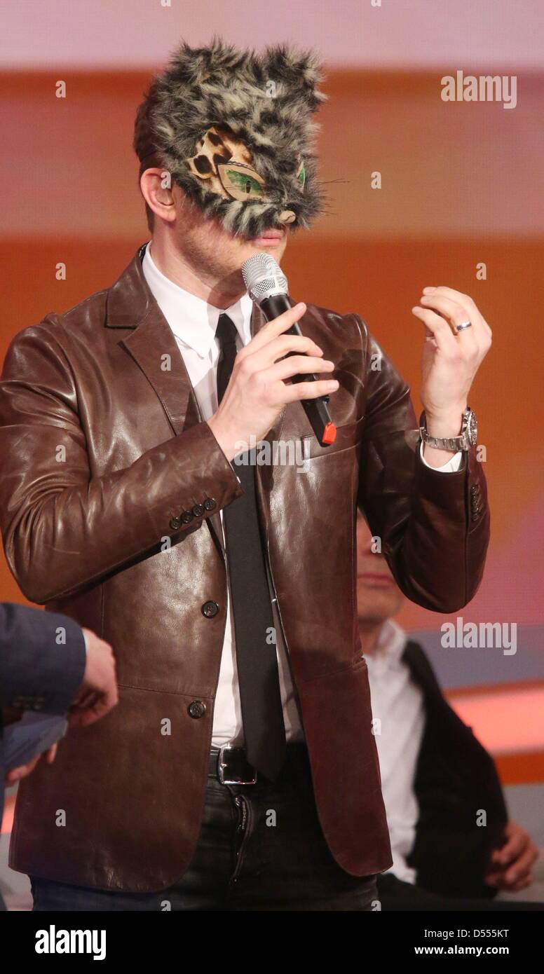 Michael Bublé sur l'émission de télévision allemande "Wetten Dass.. ?" filmé en Autriche. Le 23 mars 2013. Banque D'Images