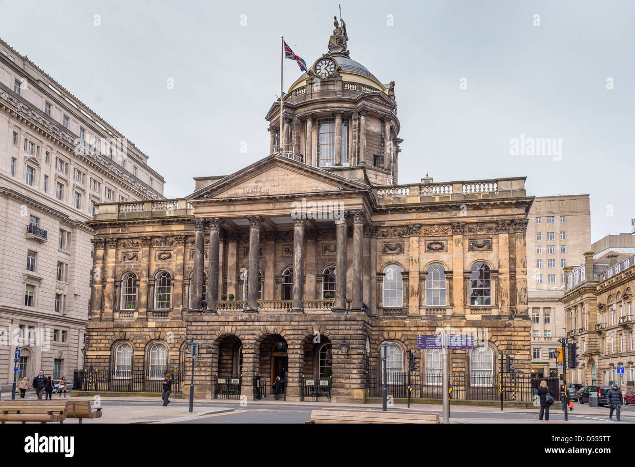 Liverpool town hall. Banque D'Images