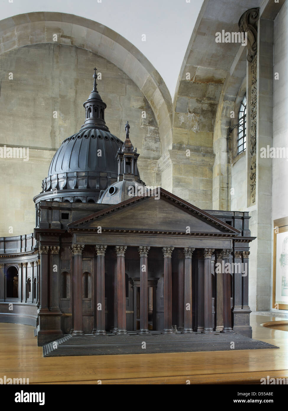 Saint Paul's Cathedral, grand modèle Banque D'Images